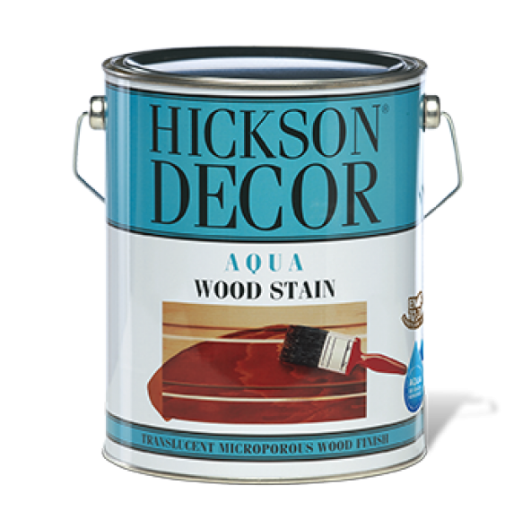 Hickson Decor Aqua Wood Stain Walnut 1 Litre