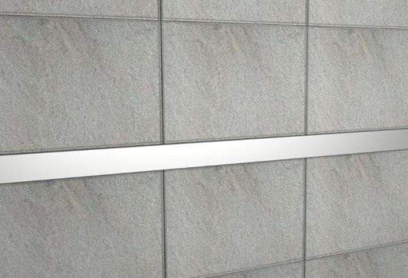 Paslanmaz 304 Çelik Bordür süper ayna boy 2,44 cm en 1,5 cm - 2