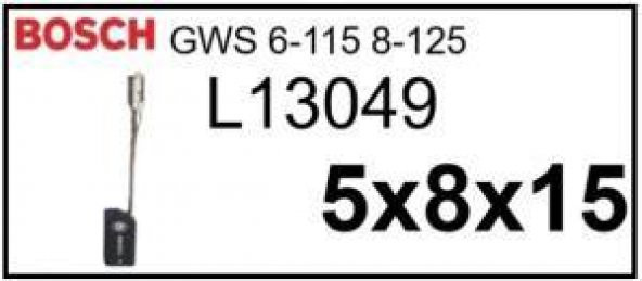 El Aleti Kömürü Bosch Gws 6115 8125 L13049