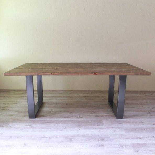 Ahşap Yemek Masa & Bank 180x80 Cm - 4