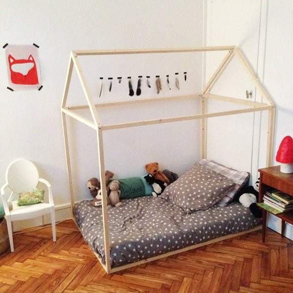 MONTESSORİ AHŞAP YATAK K300
