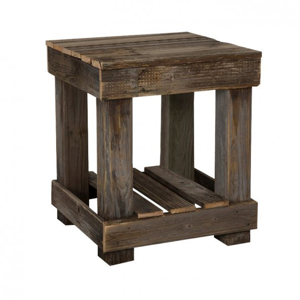 Kahverengi Ahşap Sehpa - Resim 2