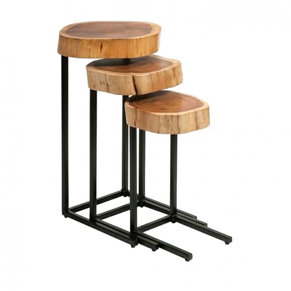 Kütük Zigon Sehpa - 3
