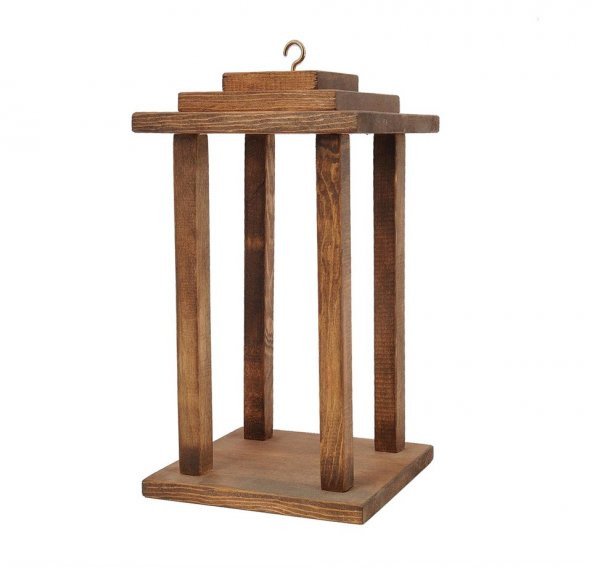 Ahşap Fener - Resim 2