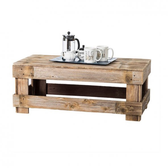 Palet Sehpa 60 X 133 Cm - Resim 2