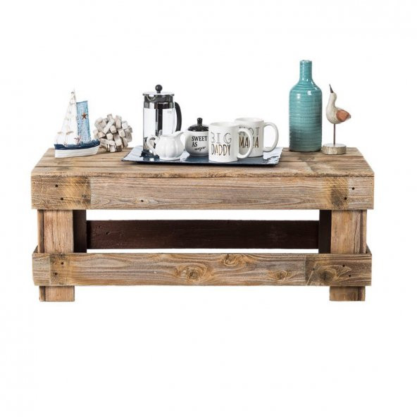 Palet Sehpa 60 X 133 Cm - Resim 3