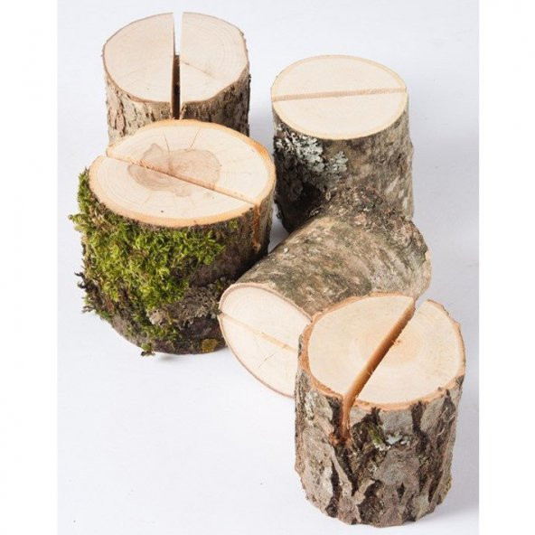 Ağaç Masa Numarası 5 Adet - Resim 3