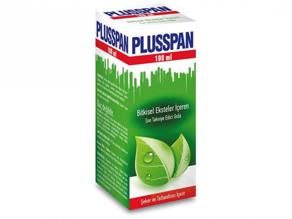 Plusspan Şurup 100 ml (Bitkisel Takviye Edici)