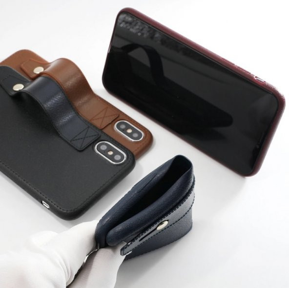 Bilek Kayışı telefon tutucu iphone 10 X Xs için kılıf - 4