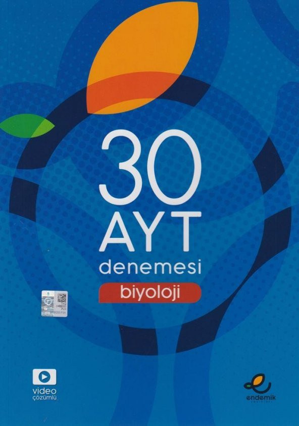 Endemik Yayınları AYT Biyoloji 30 Denemesi