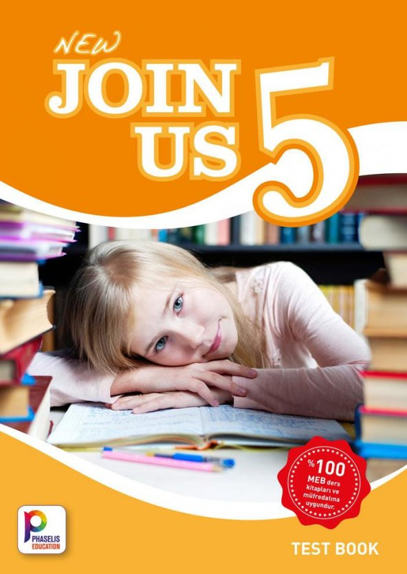 NEW Join Us 5 Students Book+Vocabulary & Test Book+Test Book