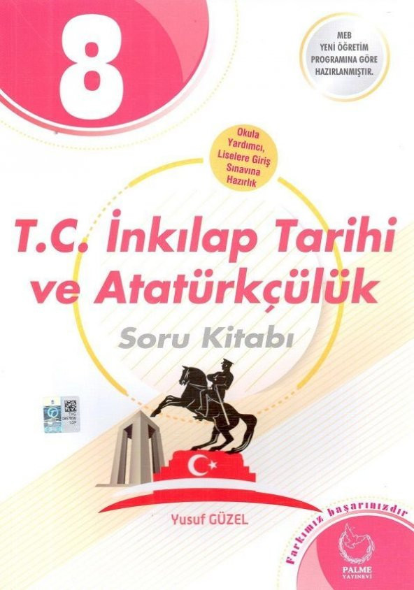Palme Yayınları 8. Sınıf T.C. İnkılap Tarihi ve Atatürkçülük Soru