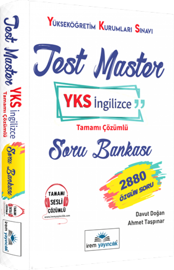 İREM TEST MASTER YKS İNGİLİZCE S.B