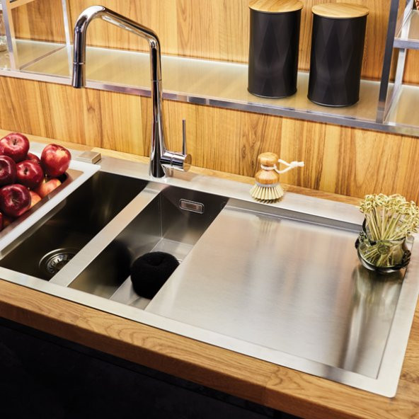 Hafele Pio Chrome Spiralli Mutfak Armatürü - 569.68.220 - 3