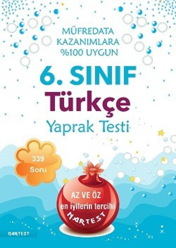 Nartest 6. Sınıf Türkçe Yaprak Test