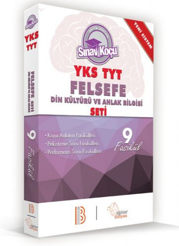 Benim Hocam Yayınları 2019 YKS-TYT Felsefe Sınav Koçu Konu Anlatı