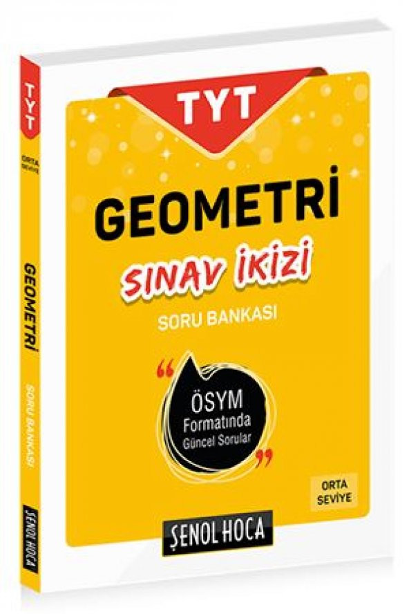 TYT Geometri Sınav İkizi Soru Bankası Şenol Hoca Yayınları