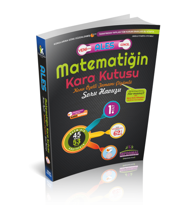 2019 ALES Matematiğin Kara Kutusu Konu Özetli Soru Bankası 1. Cil