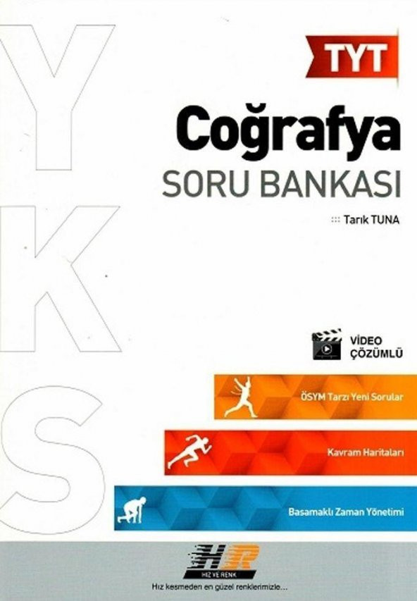TYT Coğrafya Soru Bankası Hız ve Renk Yayınları