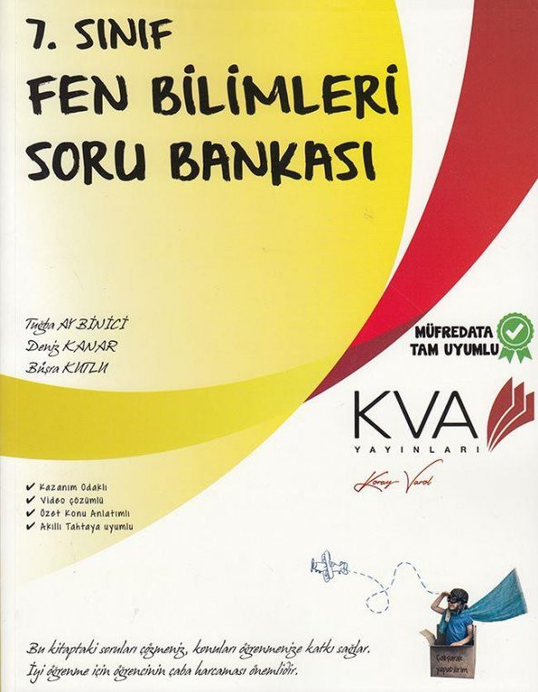 KVA Yayınları 7. Sınıf Fen Bilimleri Soru Bankası