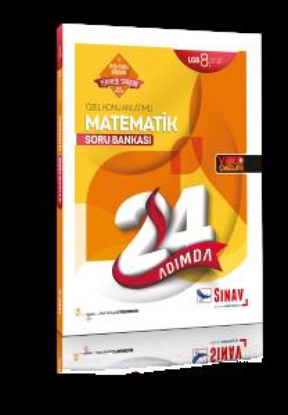 SINAV 8. Sınıf LGS 24 Adımda Matematik Soru Bankası