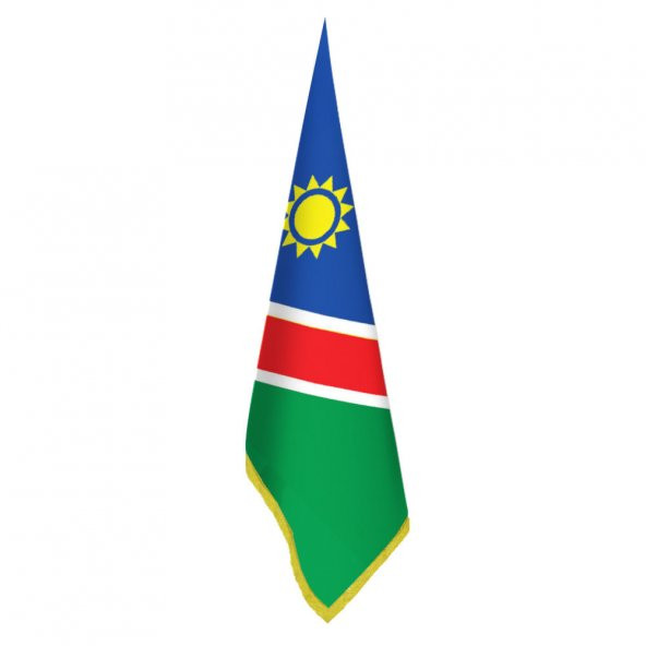Namibian Bayrağı - Ofis-Makam-Toplantı Odaları - Saçaklı Makam Bayrağı