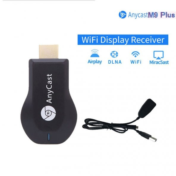 AnyCast M9 Plus Telefon ve Televizyon Bağlantı Kurma Kiti - 1