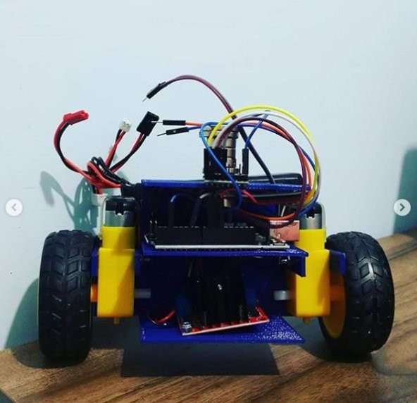 Arduino ile Dengede Duran Robot Seti Demonte