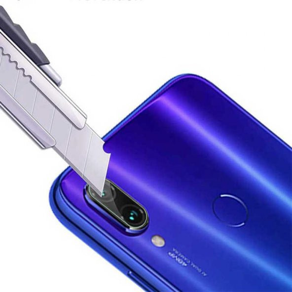 Xiaomi Redmi Note 7 Kamera Lens Koruyucu Cam Filmi - 3