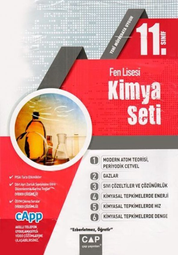 11.SINIF FEN LİSESİ KİMYA SETİ -2019-20