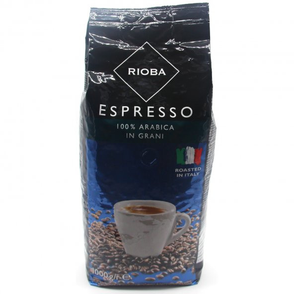 Rioba Espresso Çekirdek Kahve 100 Arabica (1 kg)