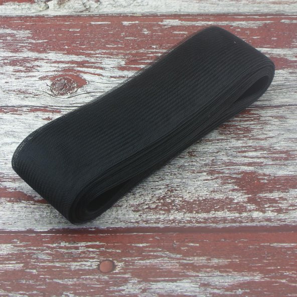 8cm X 25metre Düz Esnek Gren Kurdela Gelinlik Abiye - 4