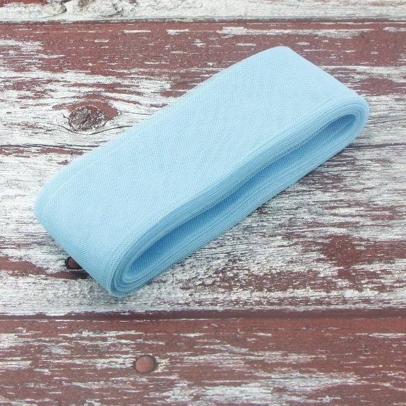 8cm X 25metre Düz Esnek Gren Kurdela Gelinlik Abiye - 9