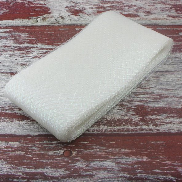 16cm X 25metre Düz Esnek Gren Kurdela Gelinlik Abiye - 2