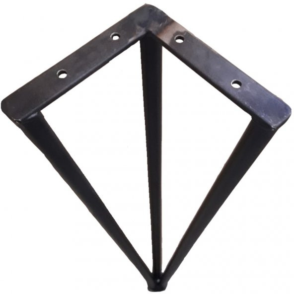 Metal Ahşap Masa Kütük Masa Ayağı 72 cm - 2