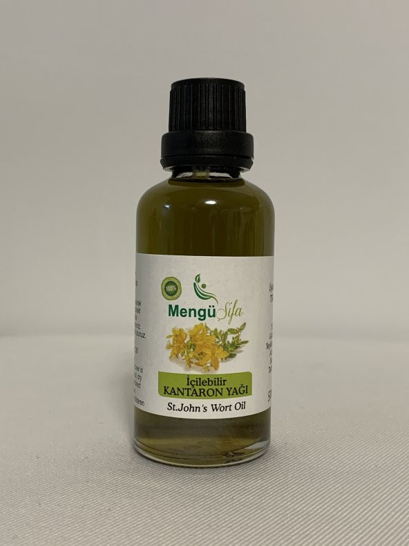Mengü Şifa %100 doğal (İÇİLEBİLİR) kantaron yağı 50ml - 2