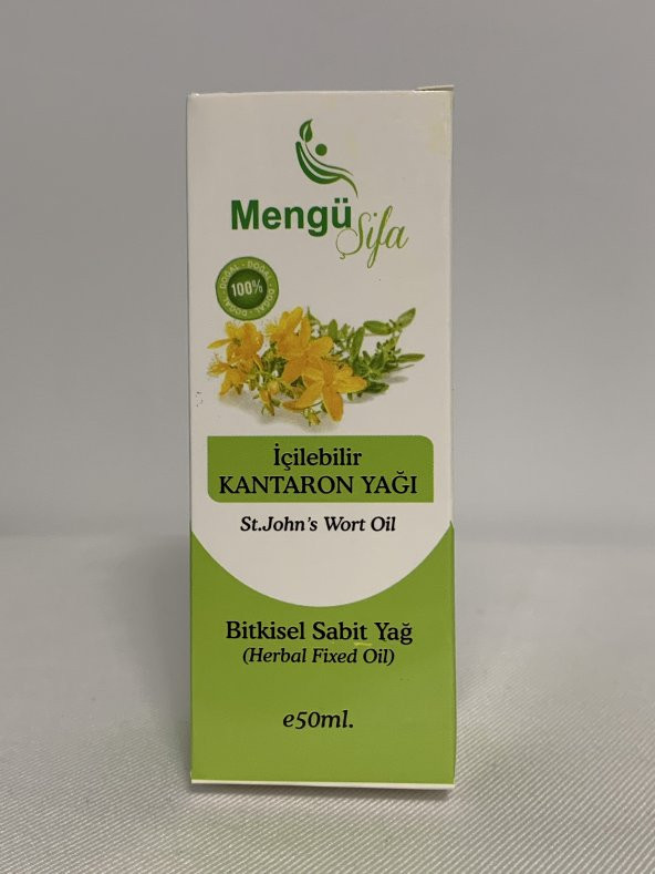 Mengü Şifa %100 doğal (İÇİLEBİLİR) kantaron yağı 50ml - 3
