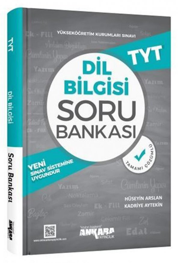 Ankara Yayınları Tyt Dil Bilgisi Soru Bankası Klp