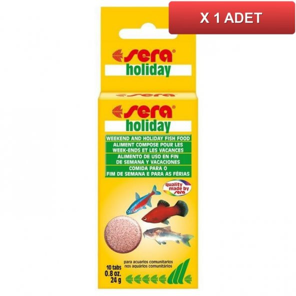Sera Holiday 1 Tablet (Tatil Yemi)