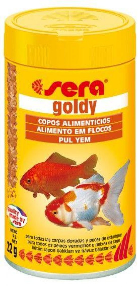 Sera Goldy Nature Japon Balığı Pul Yemi 100 Ml