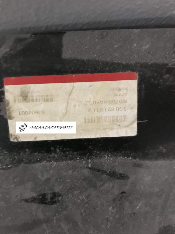 Volkswagen Golf Kaput Orjinal 2013-2020 - 2