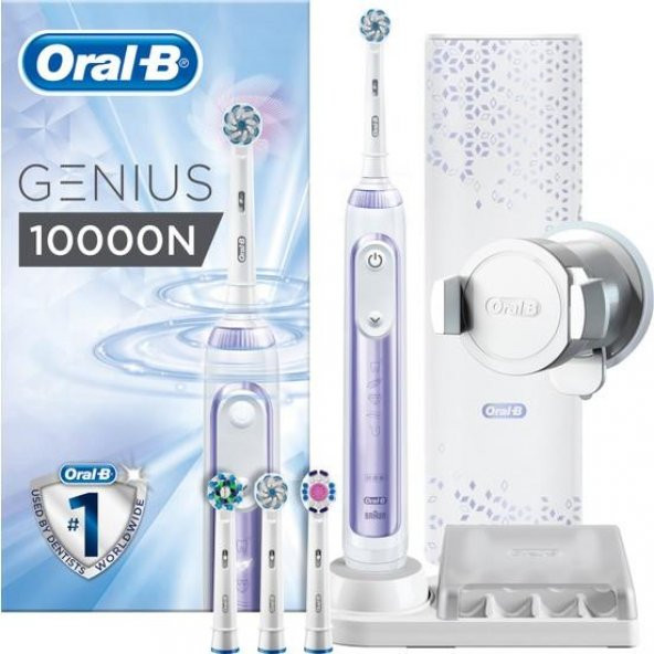 Oral-B Genius 10000 Orchid Purple Şarj Edilebilir Diş Fırçası
