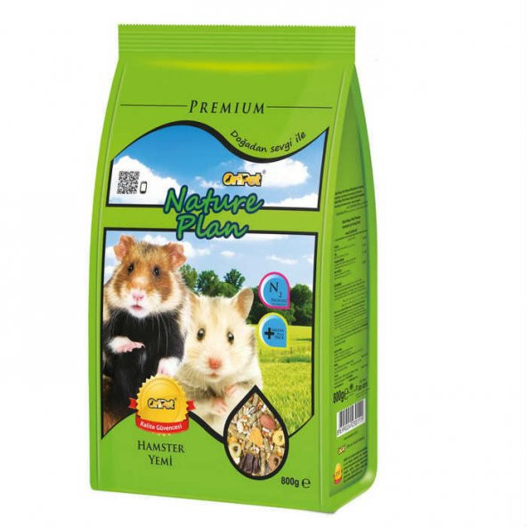Nature Plan Hamster Yemi 800 gr