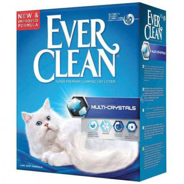 Ever Clean Multi Kristal Koku Önleyici Kedi Kumu 10 Lt