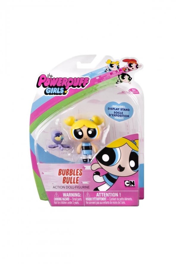 Powerpuff Girls Bubbles Oyuncak Karakter Figürleri