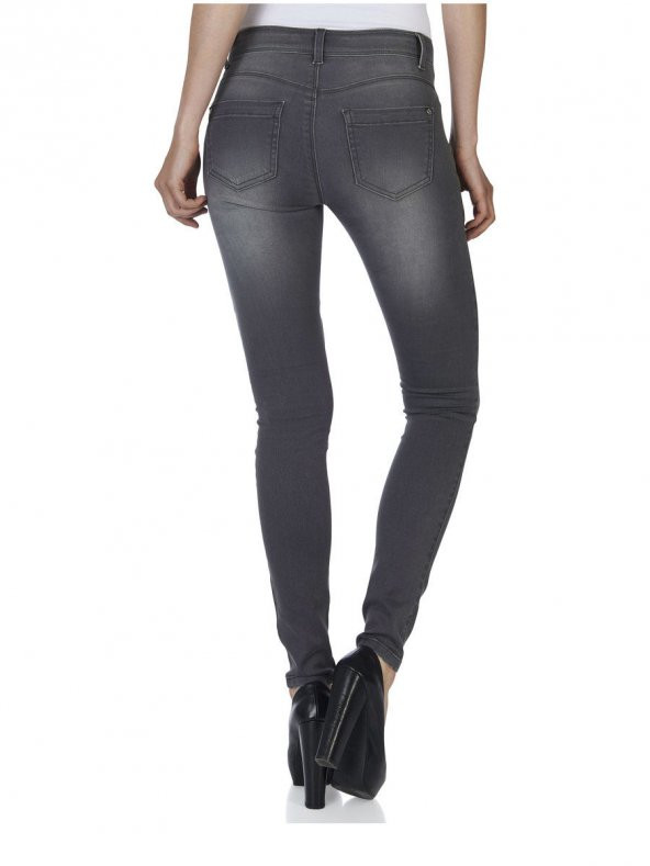 ONLY 15090585 ULTIMATE SOFT REG. SKINNY GREY NOOS BAYAN DENIM PANTOLON - 1