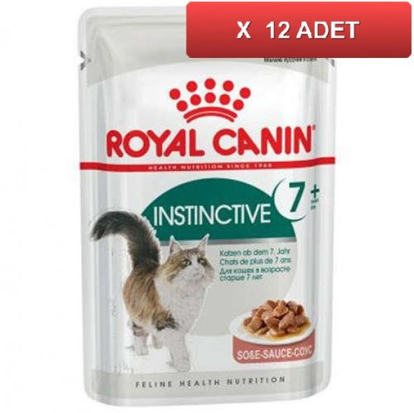 Royal Canin Instinctive +7 Yaşlı Kedi Konservesi 85 Gr (12 ADET)