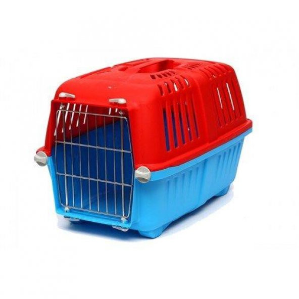 Mio Kedi Köpek Taşıma Kabı Demir Kapılı 45*28*29 Cm
