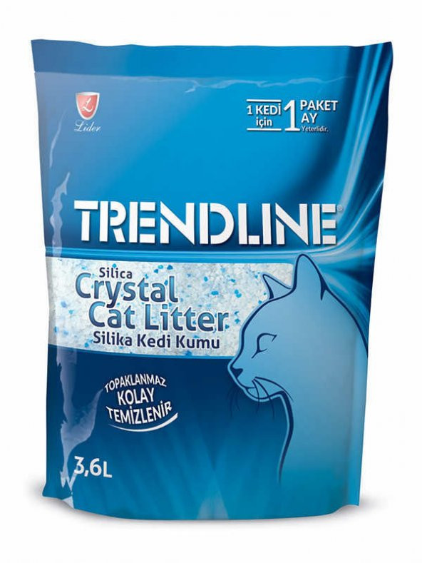 Trendline Silika Kristal Kedi Kumu 3,6 Lt