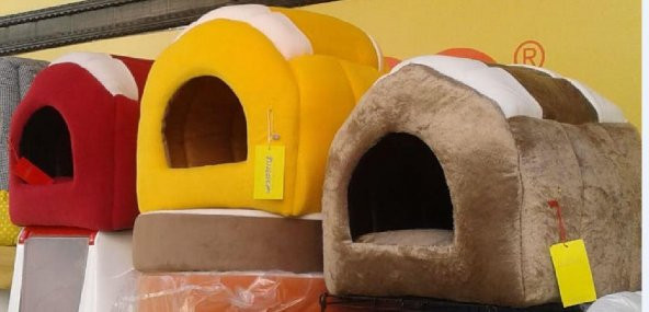 Bedspet Kedi Köpek Kulübe Yatak 47*37*39 Cm